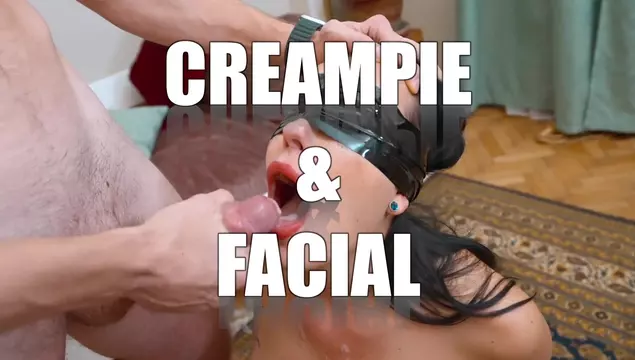 Bà mẹ kế ngực to bị con trai chồng và chồng địt cùng lúc